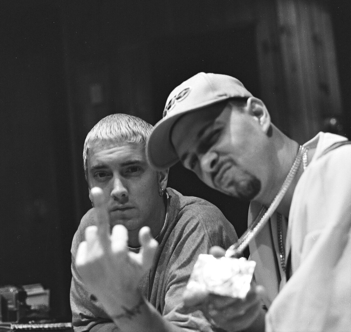 Eminem & Tony Touch, photographed by Emily Wilson